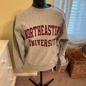 Champion sweatshirt with Northeastern University logo